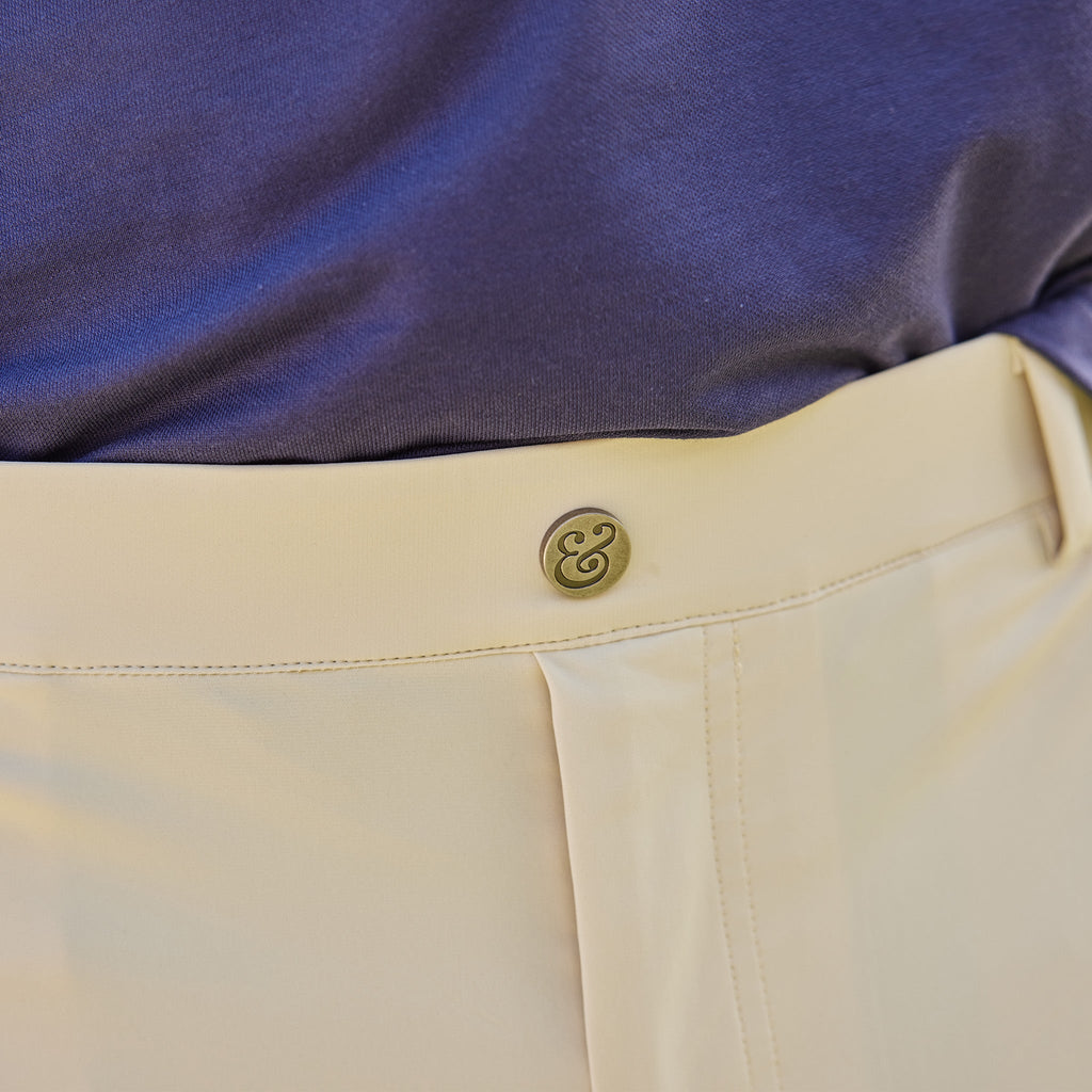 Velocity Pull-On Performance Shorts Light Tan