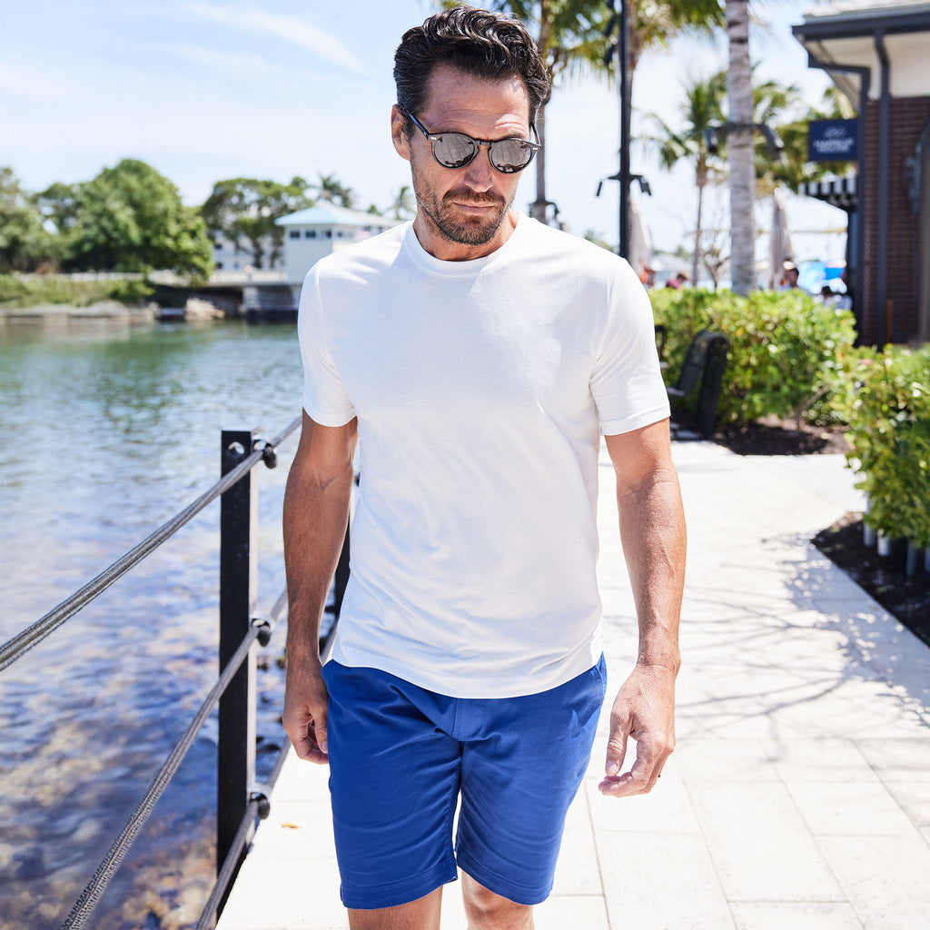Velocity Performance Tee White