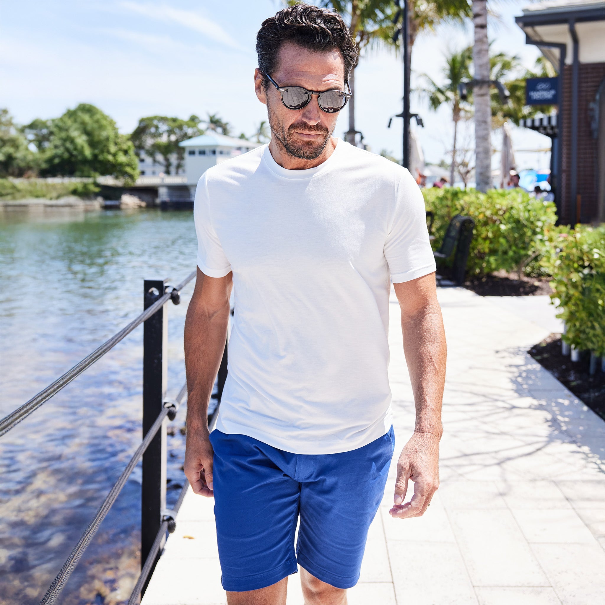 Velocity Performance Tee White