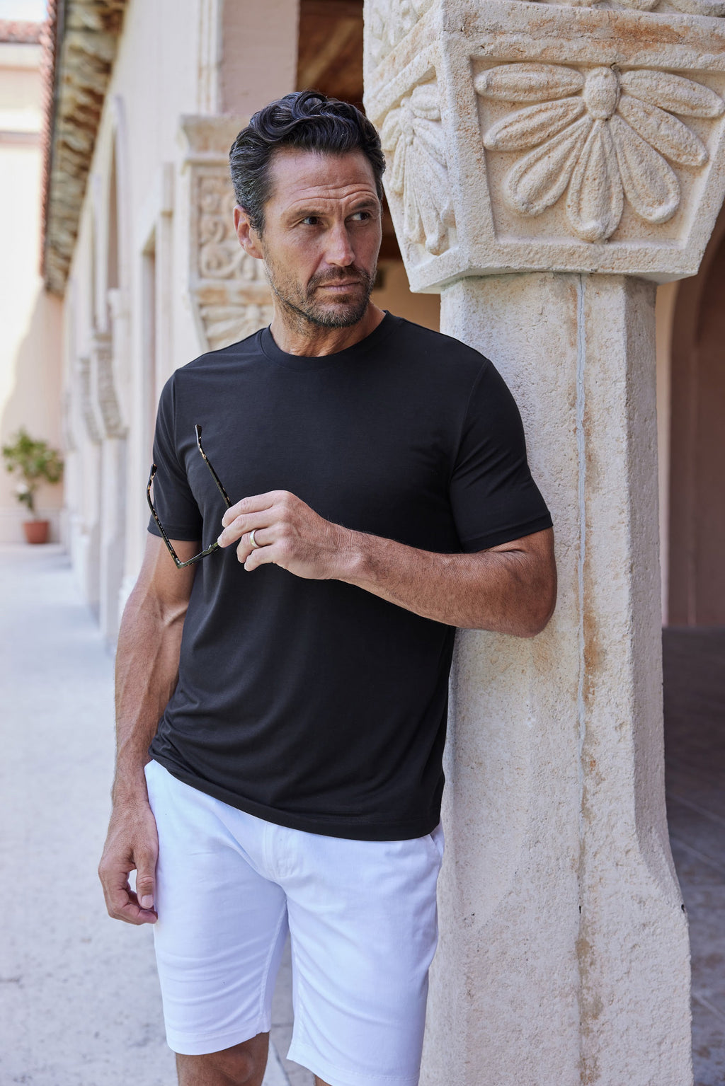 Velocity Performance Tee Black