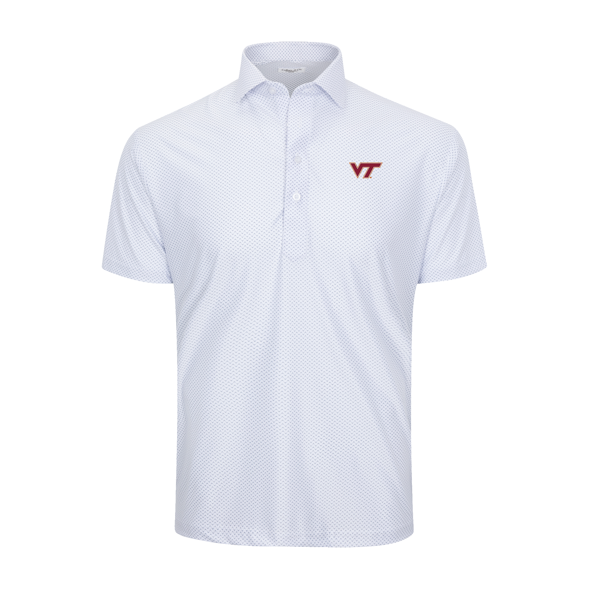 Virginia Tech Featherweight Flex Polo Pulse