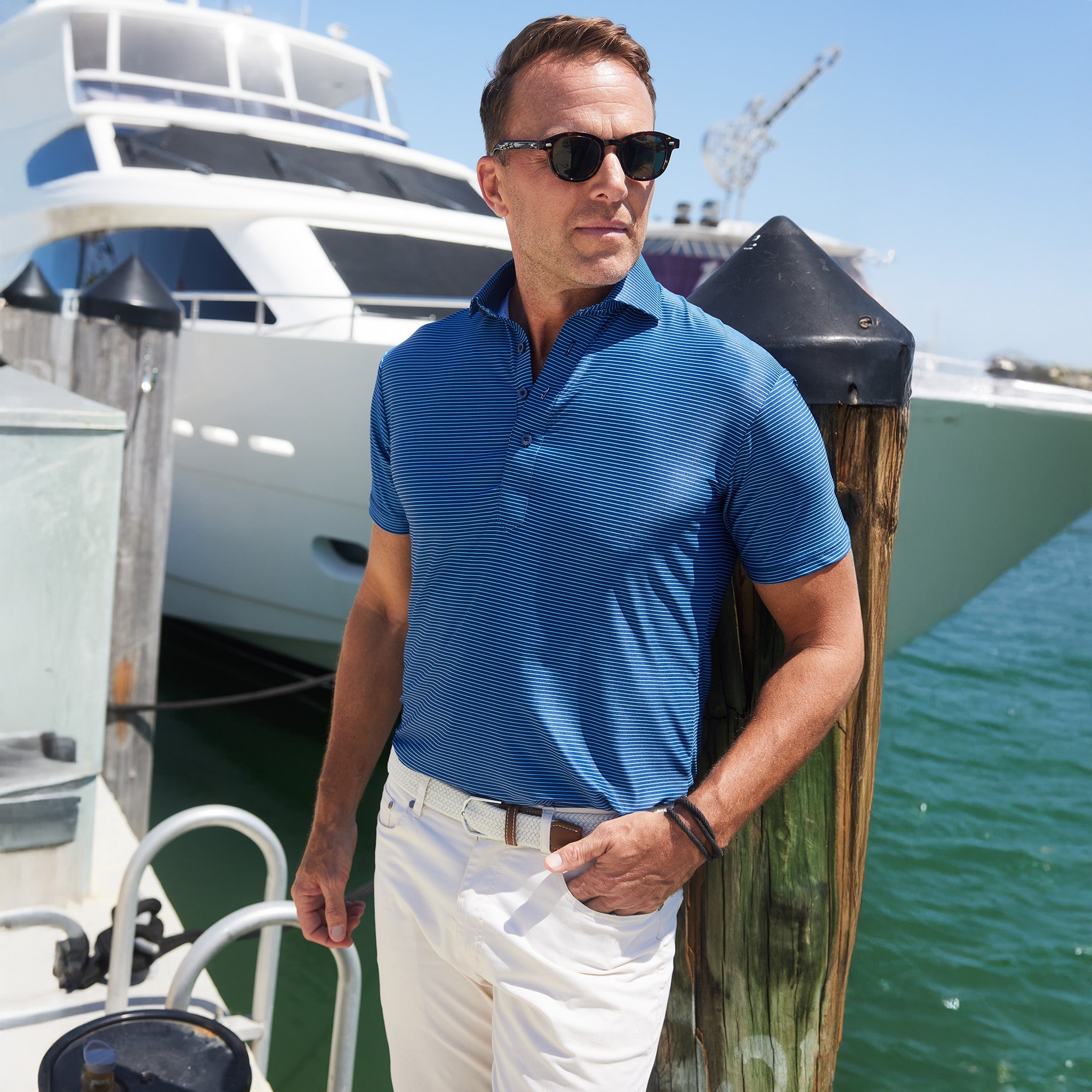 Featherweight Flex Polo Woodmont