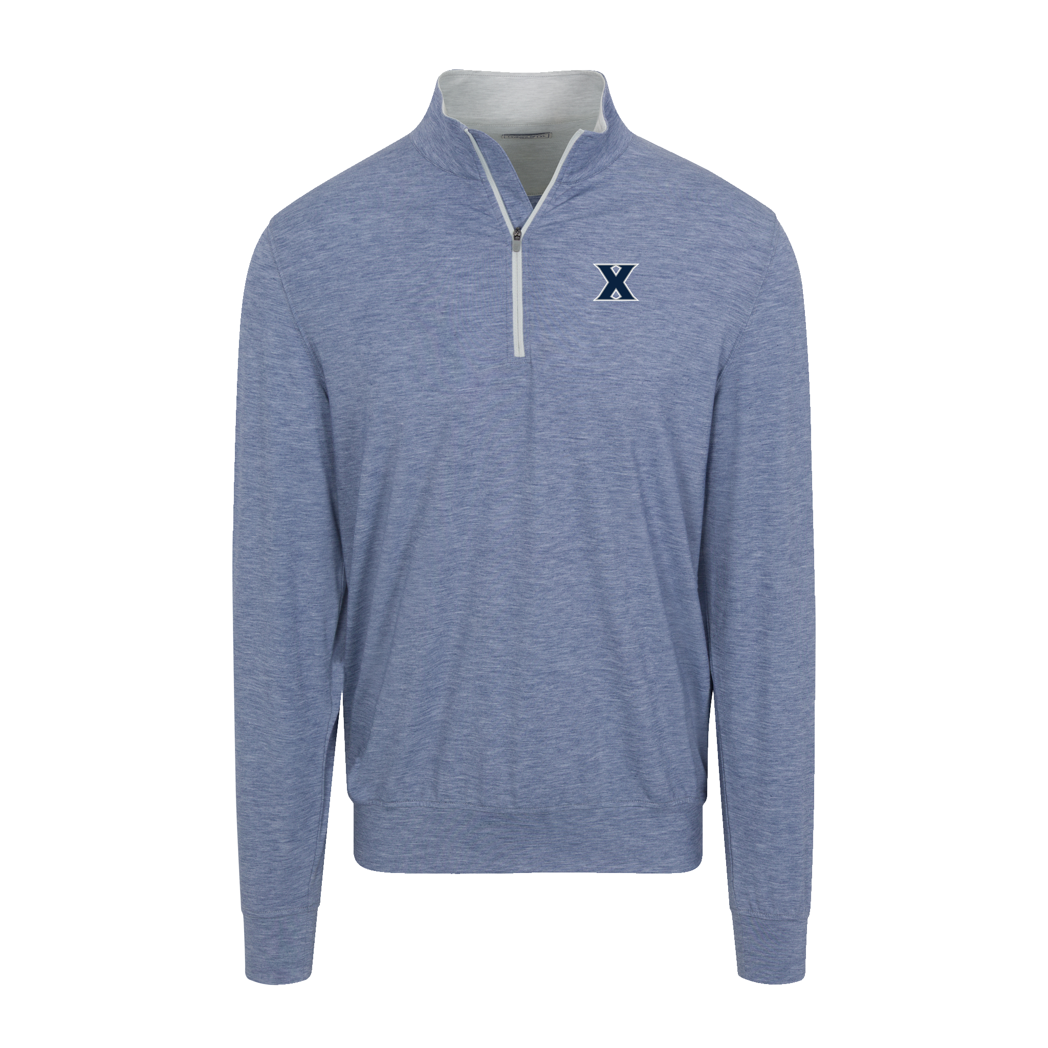 Xavier Velocity Performance Quarter Zip Dark Steel Blue