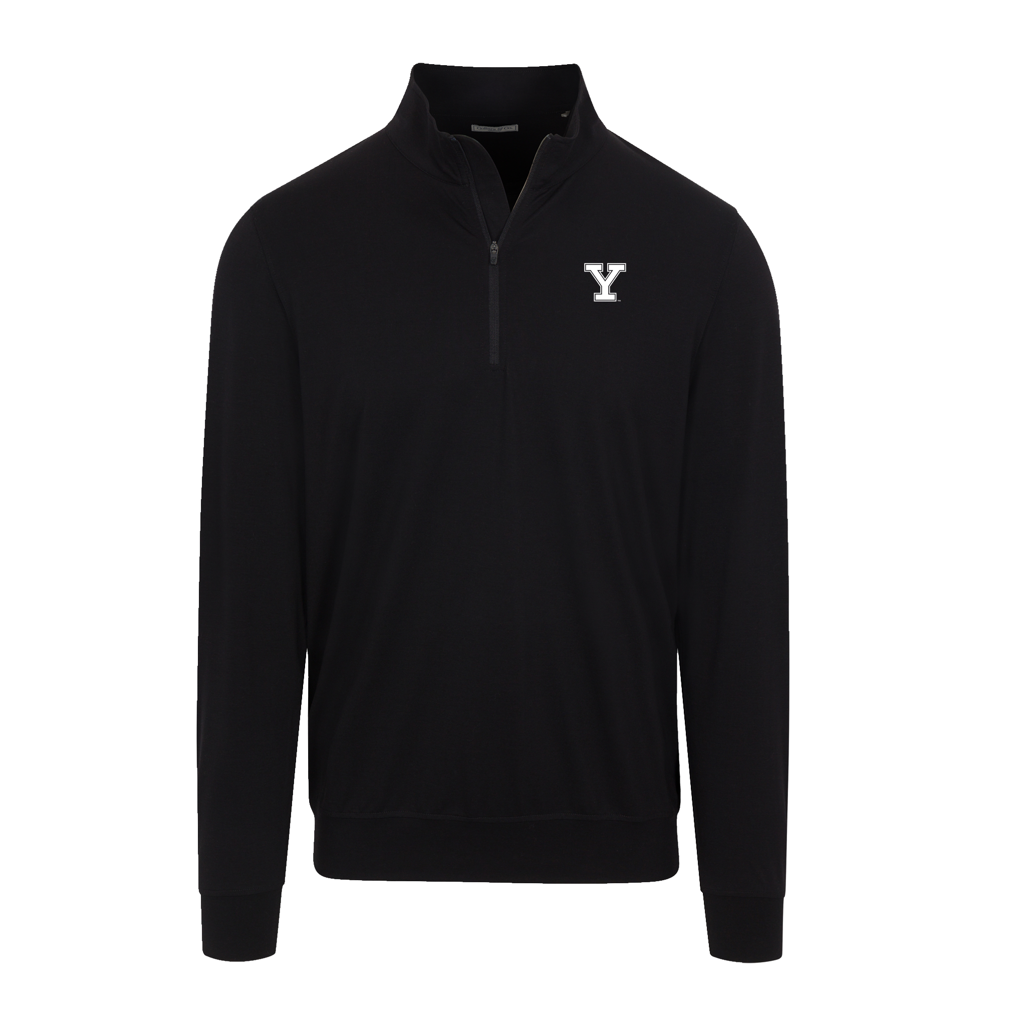 Yale Velocity Performance Quarter Zip Black