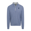 Yale Velocity Performance Quarter Zip Dark Steel Blue