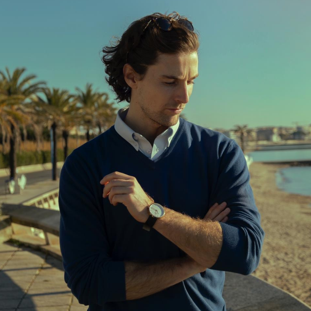 Oxford Button Down Collar Polo Light Blue