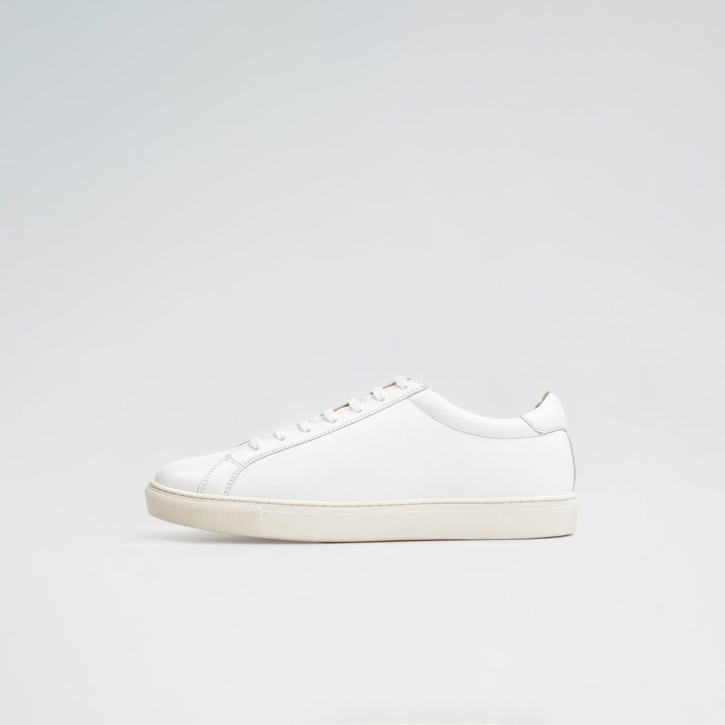 White Leather CEO Sneaker