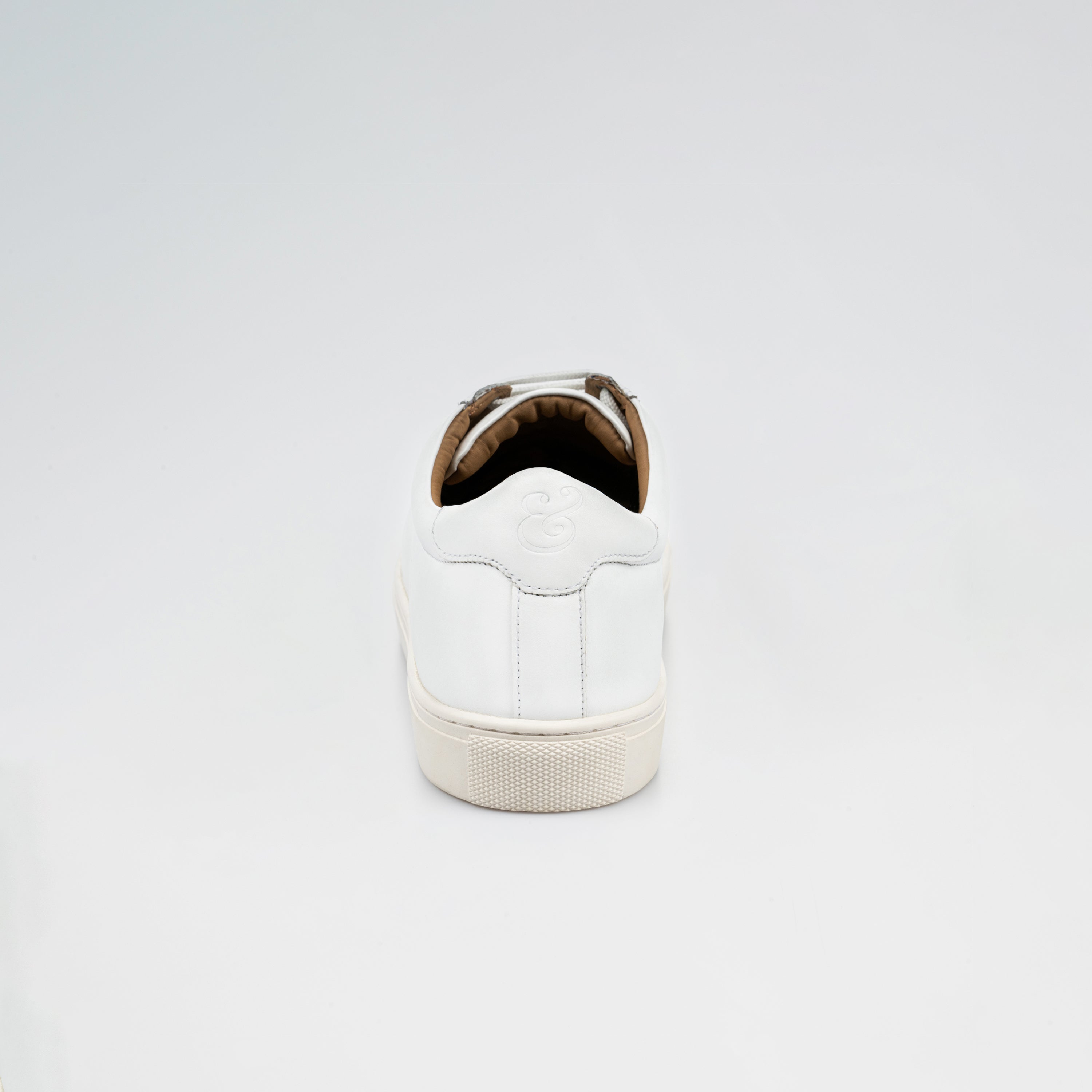 White Leather CEO Sneaker