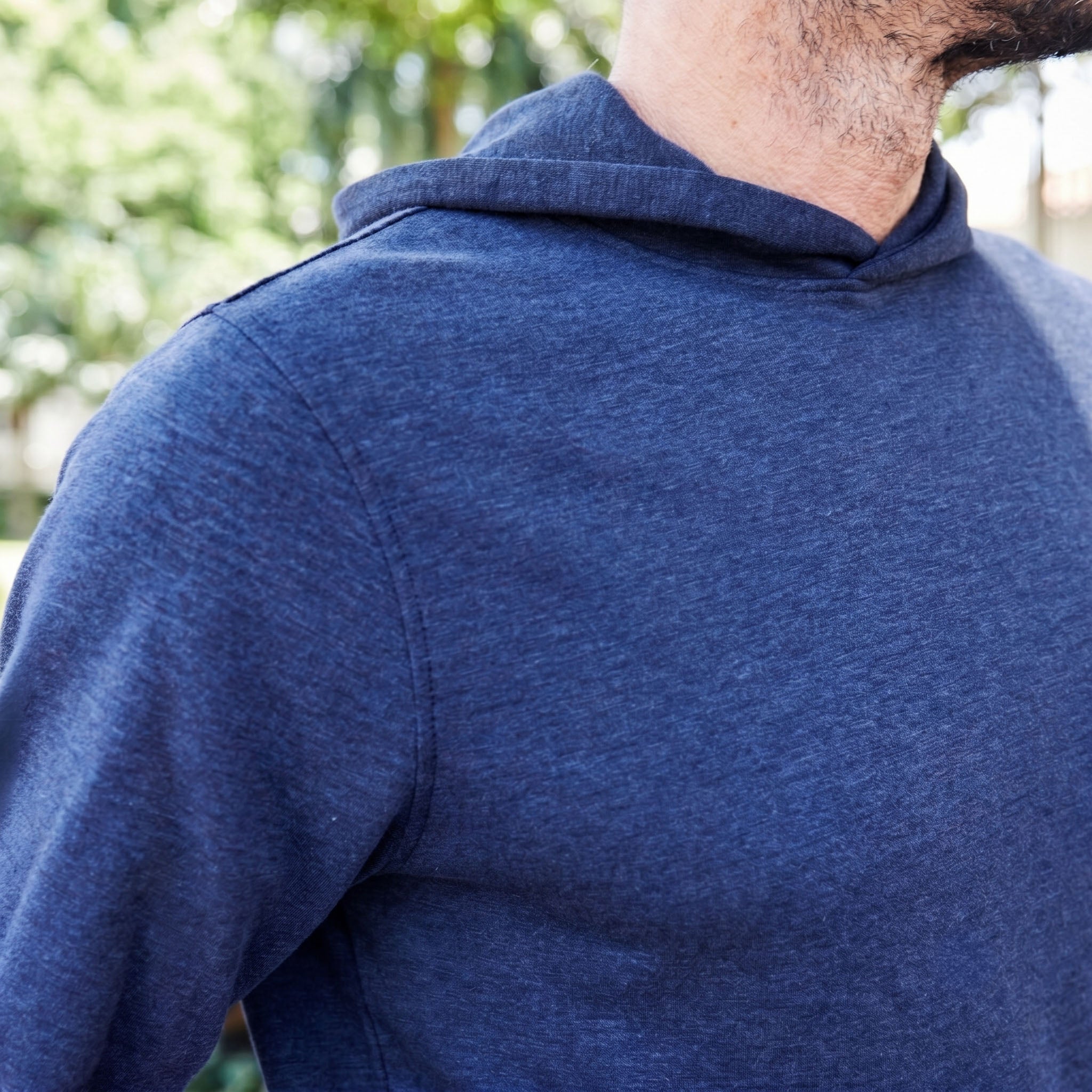 Cloud Cotton Hoodie Navy