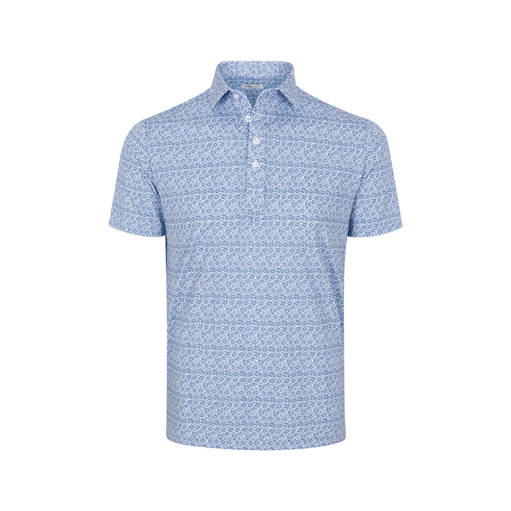 Featherweight Flex Polo Coastal Blue Floral