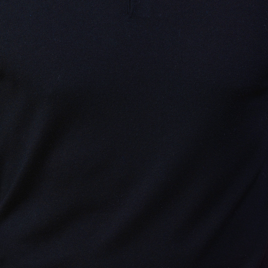 Bellagio All-Season Short Sleeve Merino Polo Navy