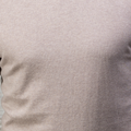 Bellagio Buttonless Long Sleeve Merino Polo Oatmeal