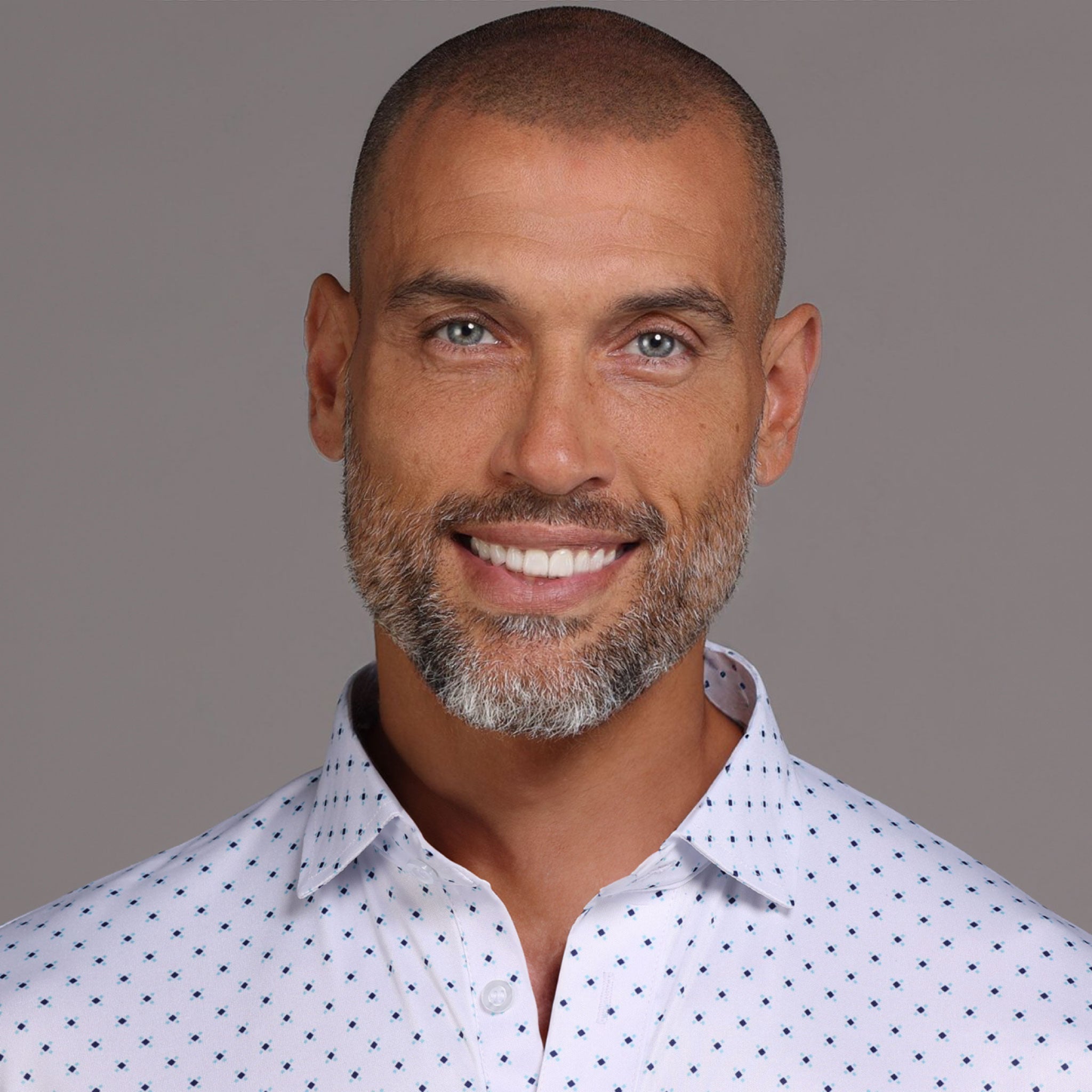 Semi-Spread Collar Polo White Pebble Beach 5 Diamond Original