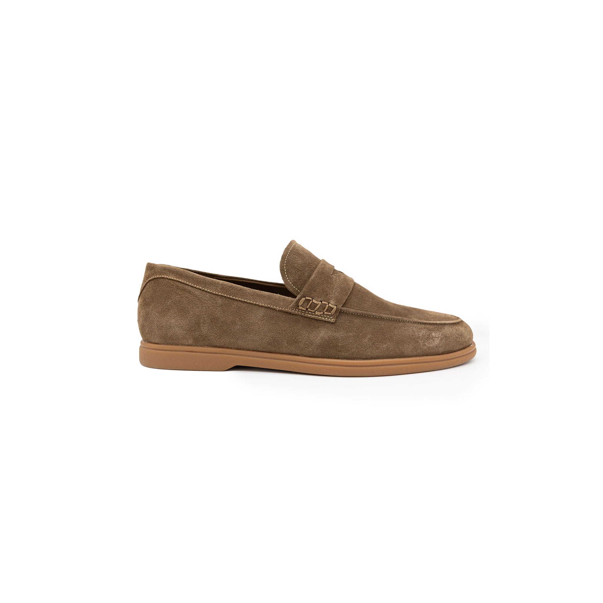 Sigaro Penny Loafer Dark Tobacco Suede