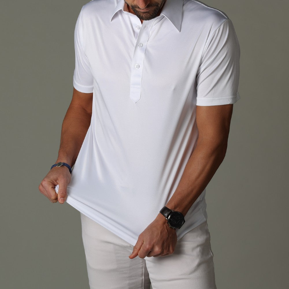 The Original Dress Collar Polo™ White Original Tall