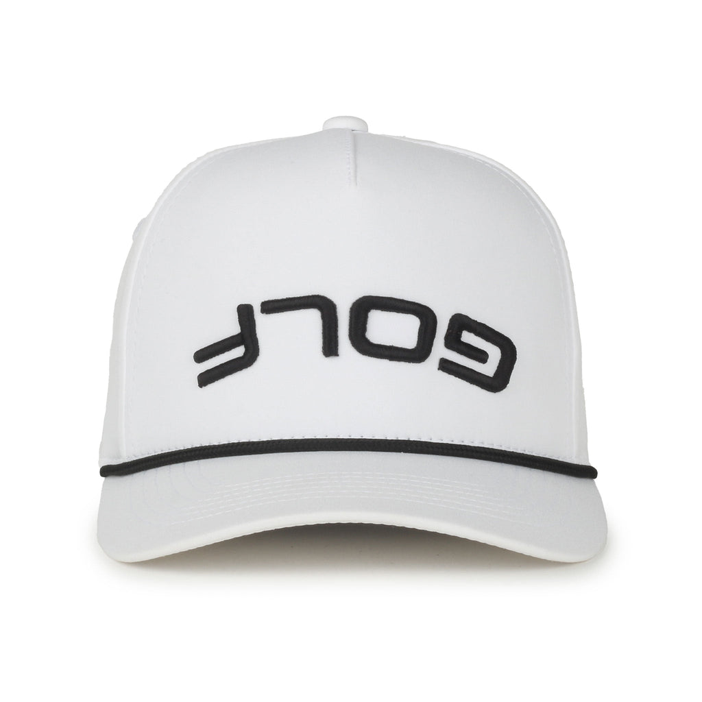 Collars & Co. Upside Down Golf Hat White