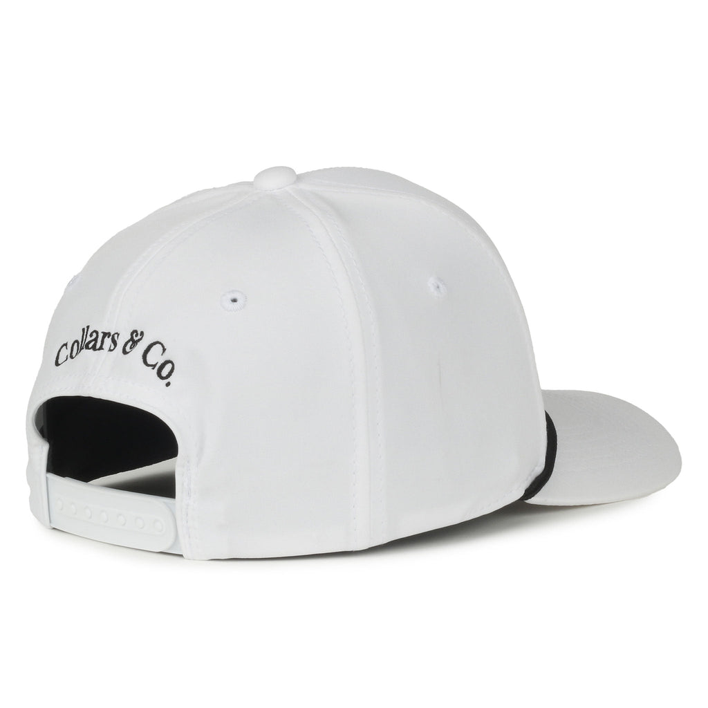 Collars & Co. Upside Down Golf Hat White