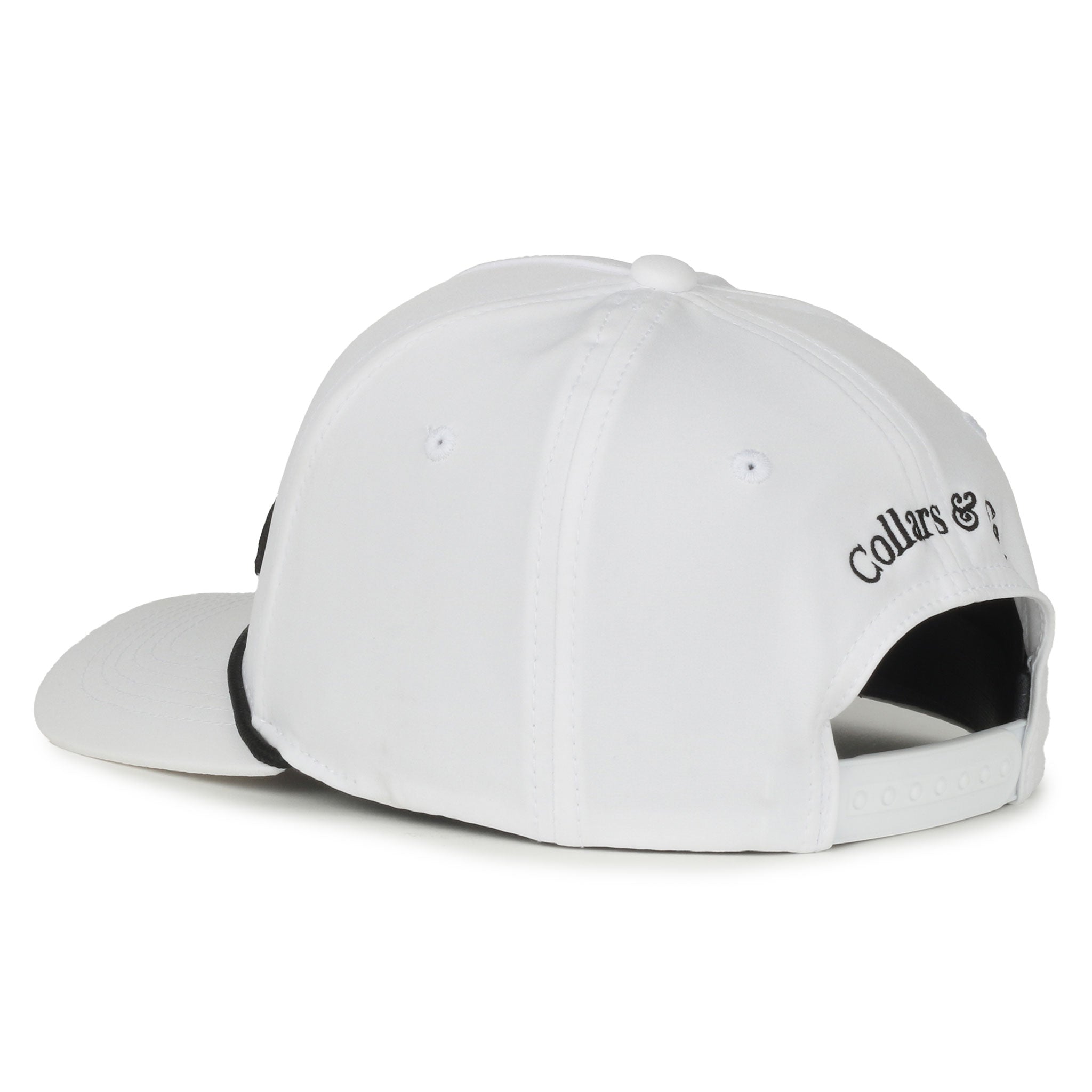 Collars & Co. Upside Down Golf Hat White