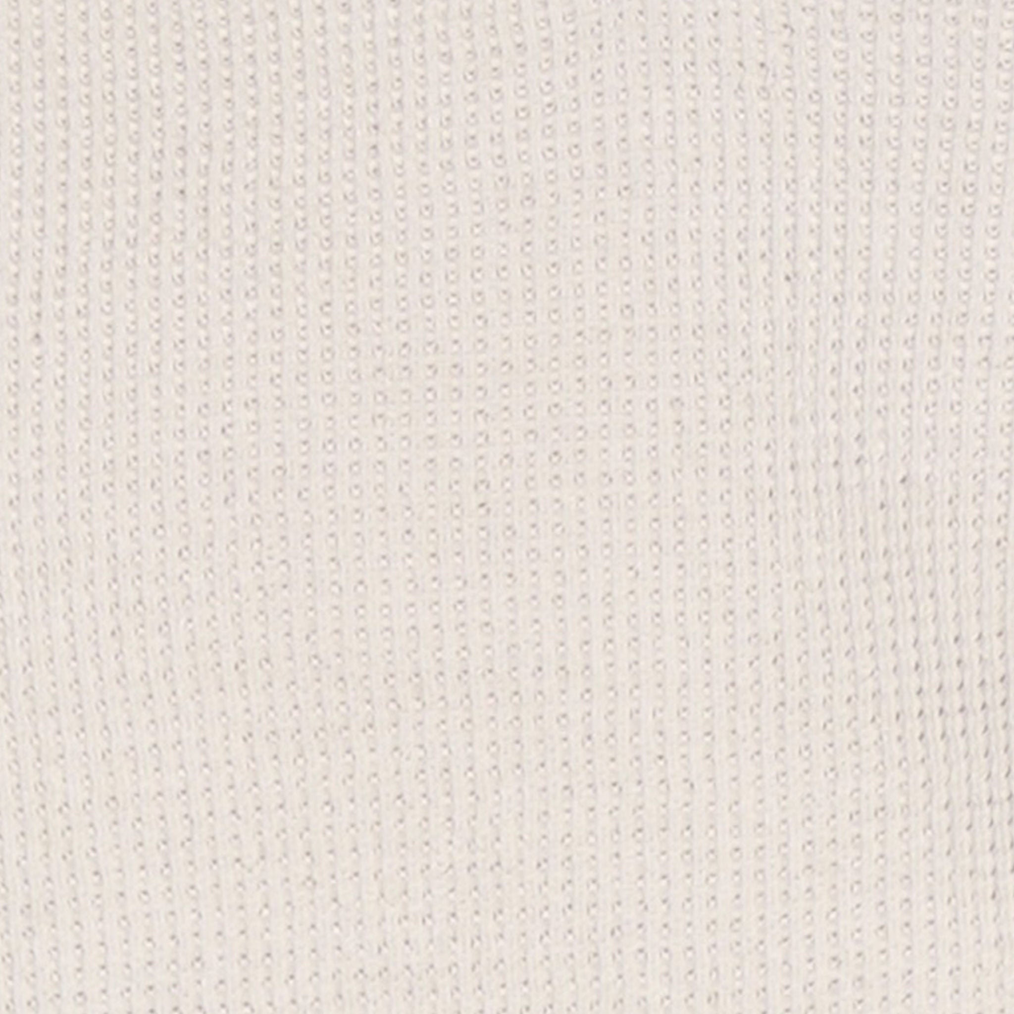 Riviera Waffle Knit Polo Ivory with Grey