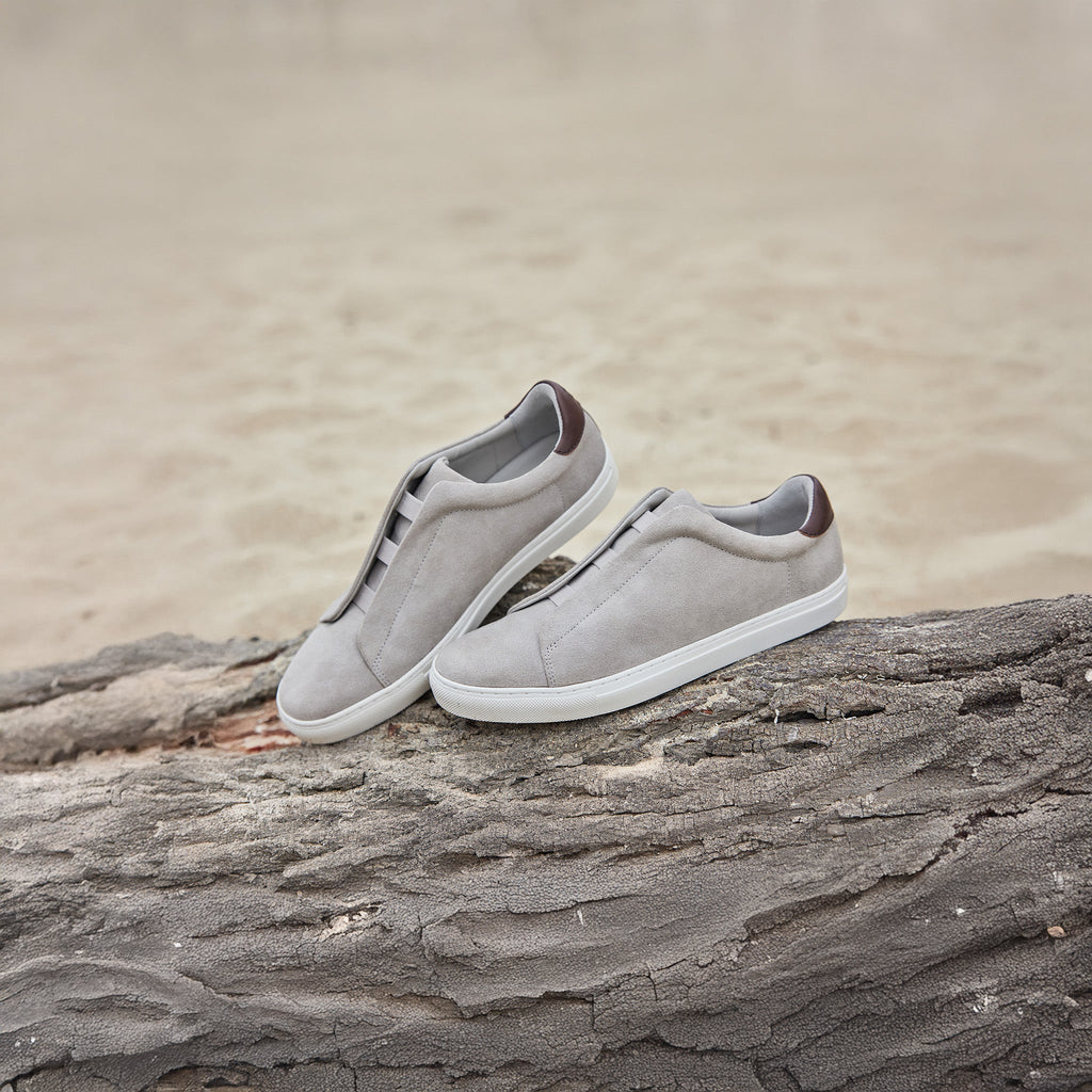 Sorrento Sneaker Grey Suede